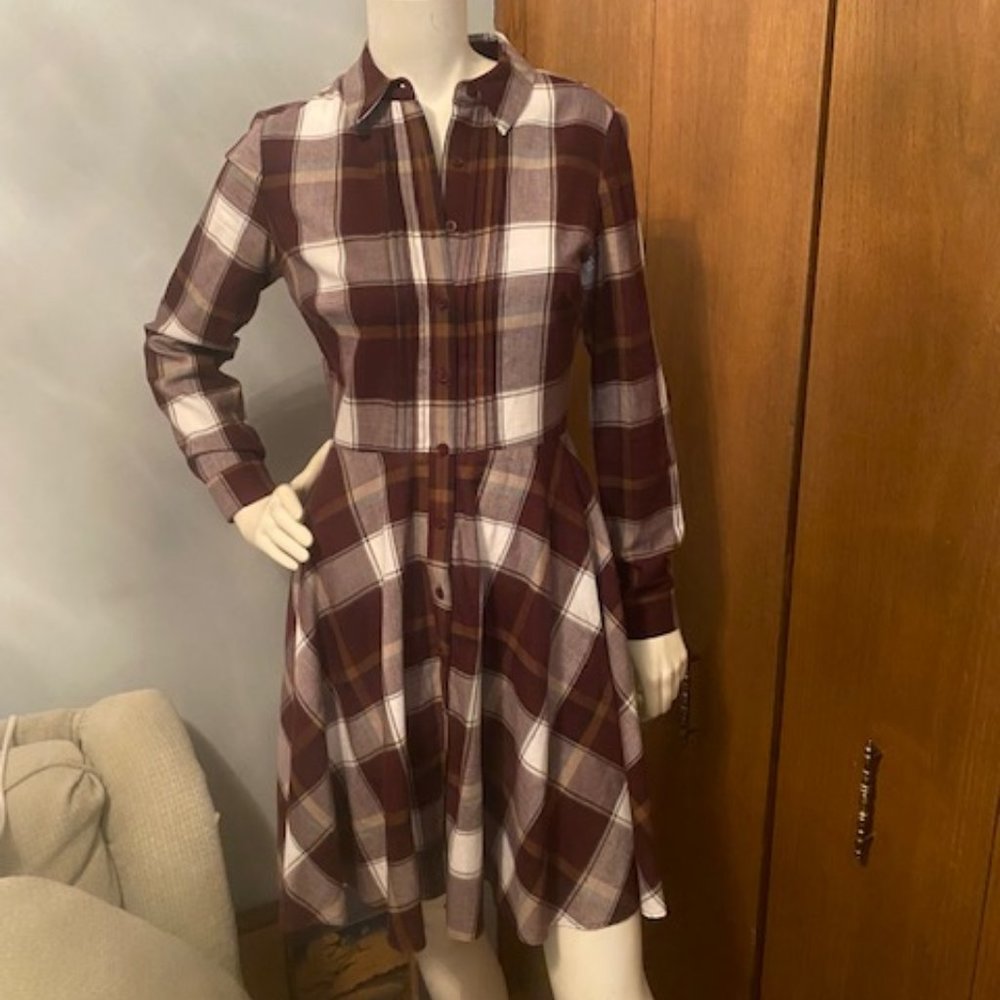 Cremieux Plaid Dress